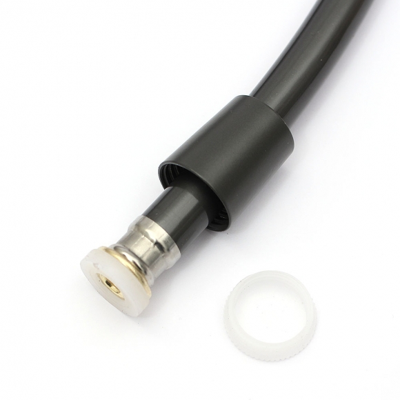 클린메이트 튜브 샤워기 호스(1.5m) (다크그레이)