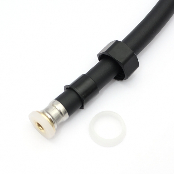 클린메이트 튜브 샤워기 호스(1.5m) (블랙)