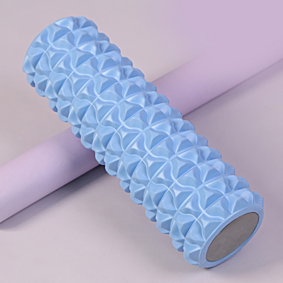 굿라인 돌기 마사지 폼롤러(45cm) (스카이)