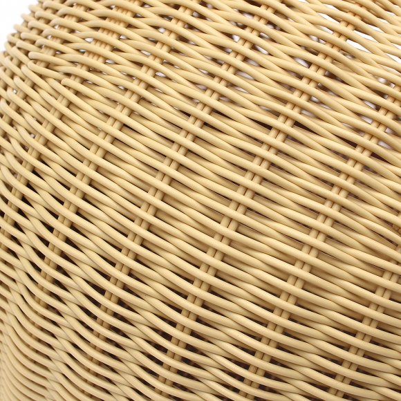 고양이 라탄패턴 숨숨집(소형묘) (베이지)