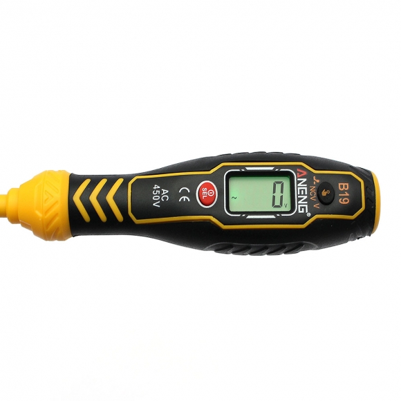 체크온 비접촉 디지털 검전기(십자) (옐로우)