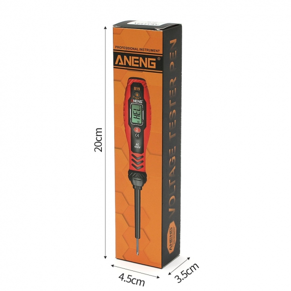 체크온 비접촉 디지털 검전기(십자) (옐로우)