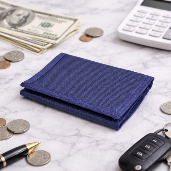 데일리 카드 반지갑(네이비)