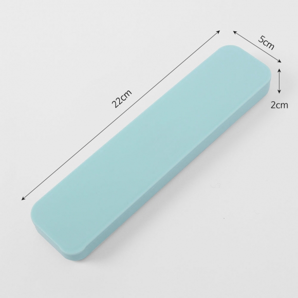 푸드썸 휴대용 수저 세트(블루)