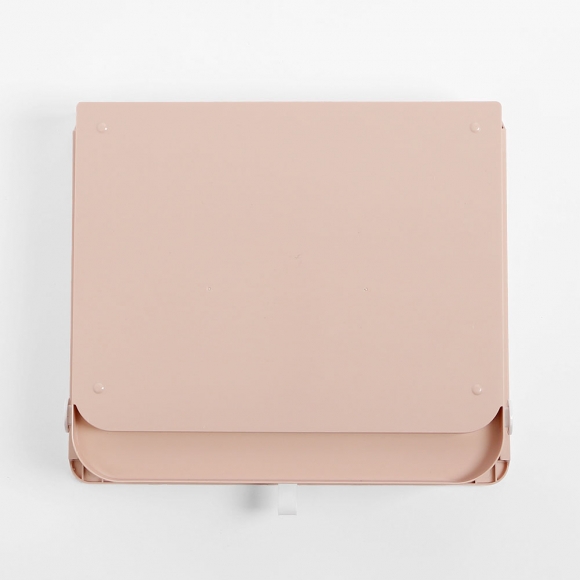 부착식 슬라이딩 히든서랍(31.5cmx27cm) (핑크)