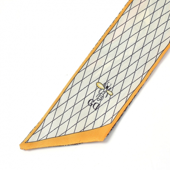 프린 양면 쁘띠 스카프(세계)