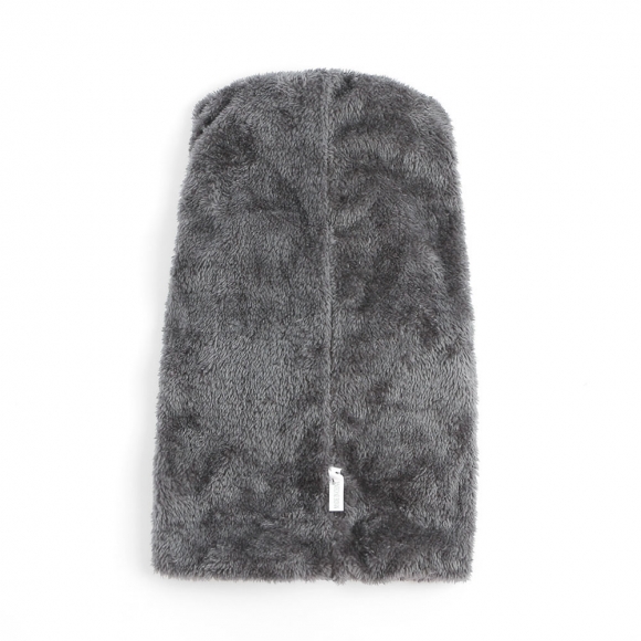 지퍼오픈 넥워머 챙모자(그레이) (남성용)