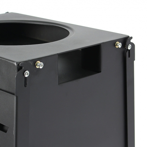 힐링캠핑 접이식 화목난로(내열창+재받침) (57x29cm)