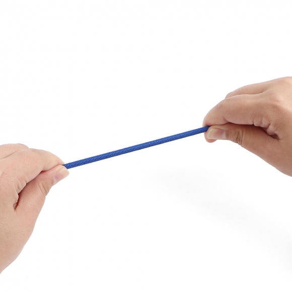 간편 빨래집게+탄성 빨랫줄 2p세트(블루)