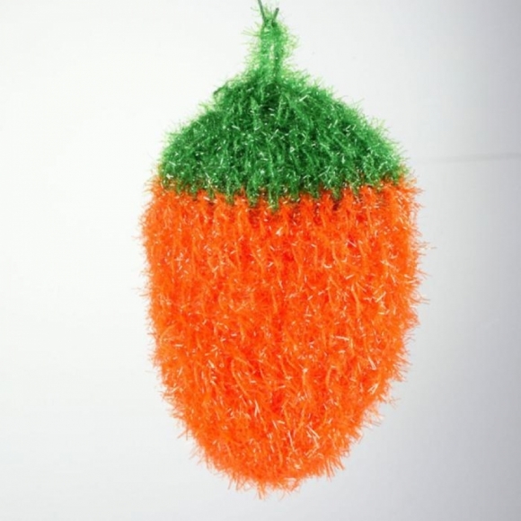 일상공방 반짝이 수세미실(오렌지)