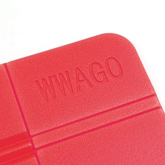 초경량 휴대용 접이식 방석 2p세트(레드)