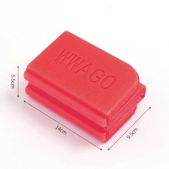 초경량 휴대용 접이식 방석 2p세트(레드)