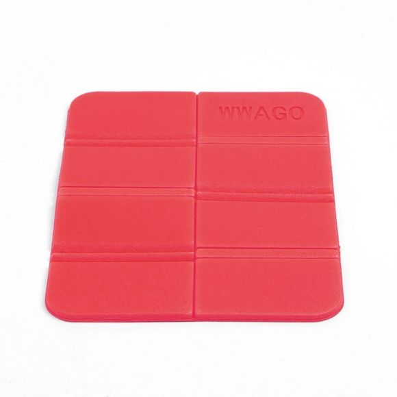 초경량 휴대용 접이식 방석 2p세트(레드)