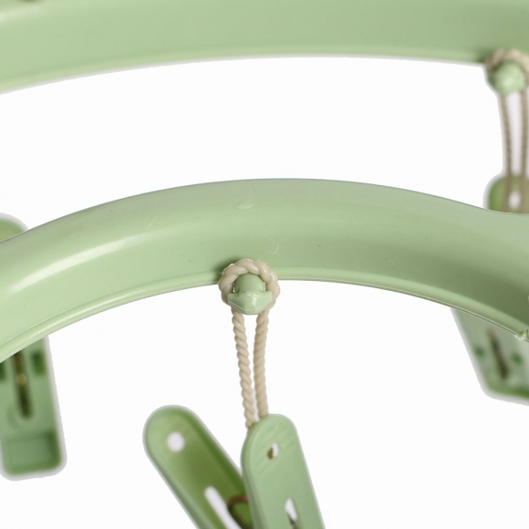 클린홈 빨래집게 건조대 2p세트(12p) (그린)