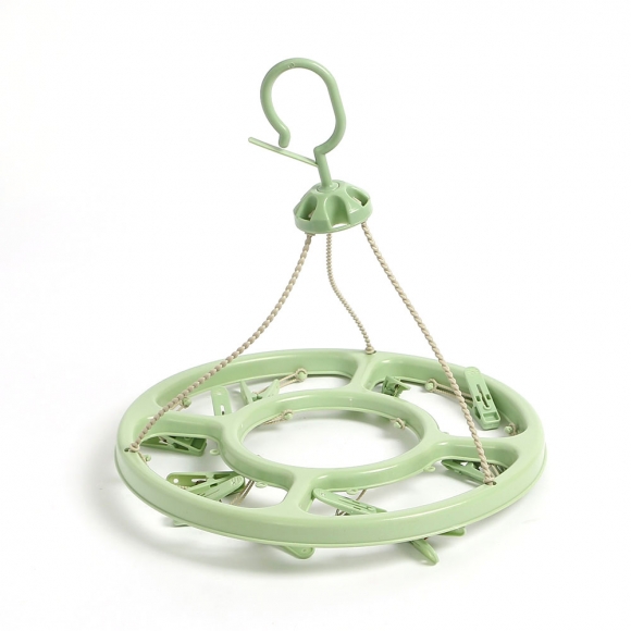 클린홈 빨래집게 건조대 2p세트(12p) (그린)