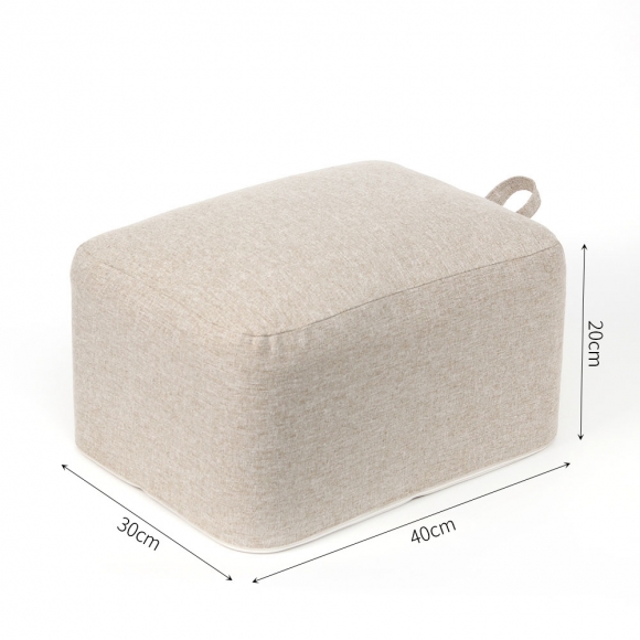 홈인러브 사각 스툴(40x30x20cm) (베이지)