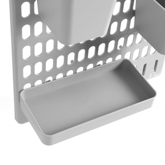 홈데코 접착식 페그보드 선반세트 P2(그레이)