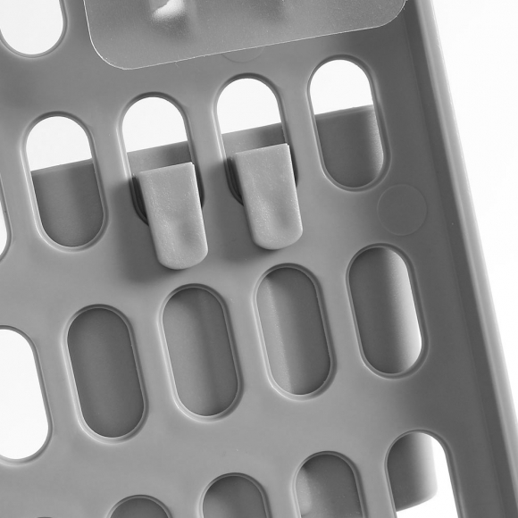 홈데코 접착식 페그보드 선반세트 P2(그레이)