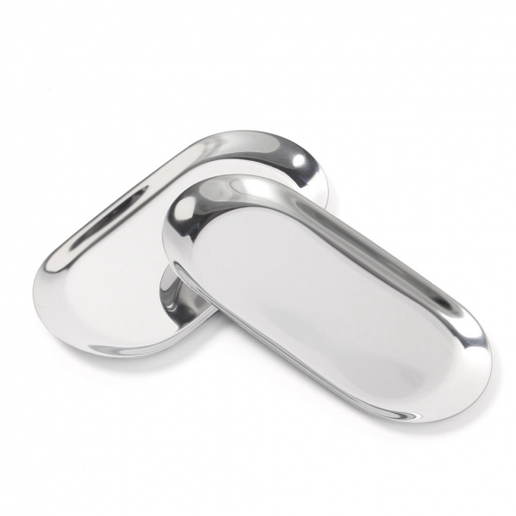 리빙가든 메탈 소품트레이 2p세트(28x15.3cm)