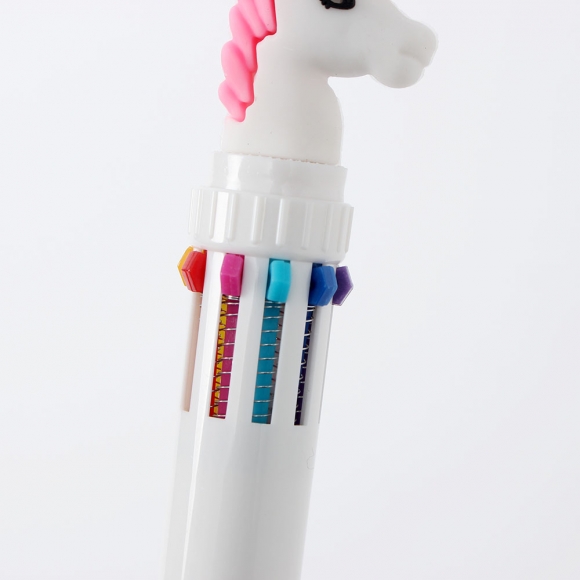 내친구 유니콘 10색 볼펜(화이트)