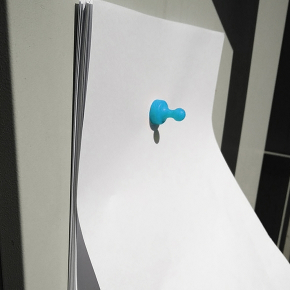 네오디뮴 메모 자석홀더 5p세트(3x4cm) (블루)