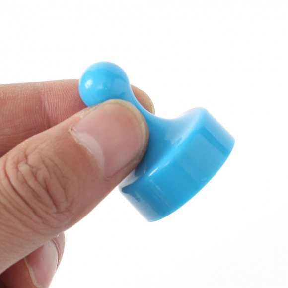 네오디뮴 메모 자석홀더 5p세트(3x4cm) (블루)