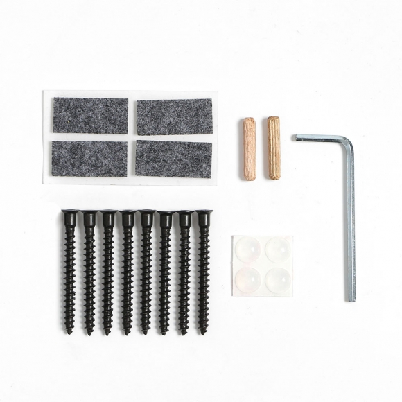 홈인리빙 유리 사이드테이블(50cm) (내추럴)