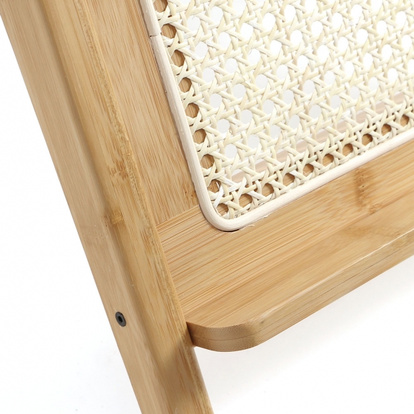 홈인리빙 유리 사이드테이블(50cm) (내추럴)