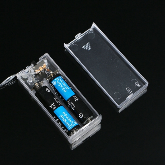 10구 LED 클립 집게 전구 2p세트(1.5m) (컬러)