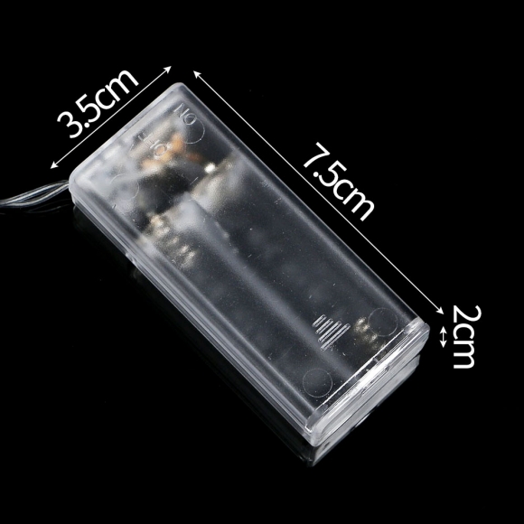 10구 LED 클립 집게 전구 2p세트(1.5m) (컬러)