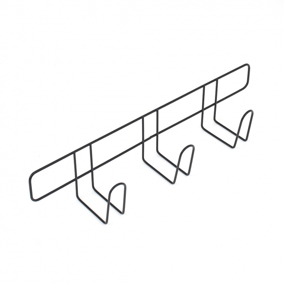 알뜰정리 2단 냉장고걸이 선반 T1(블랙)