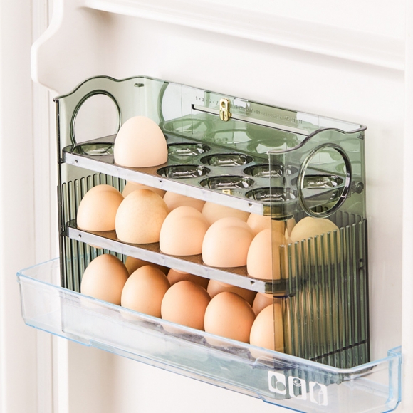 [쿠킹홈] 자동업 30구 계란케이스(그린)