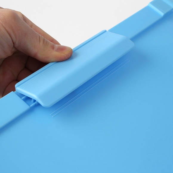 문구존 가로 클립보드 2p세트(A4) (스카이)