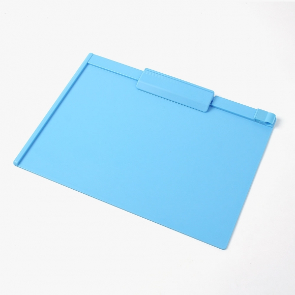 문구존 가로 클립보드 2p세트(A4) (스카이)