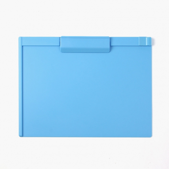 문구존 가로 클립보드 2p세트(A4) (스카이)