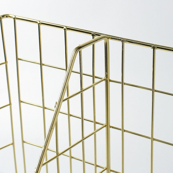 스토리 프레임 2칸 파일박스(라이트골드)