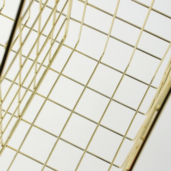 스토리 프레임 2칸 파일박스(라이트골드)