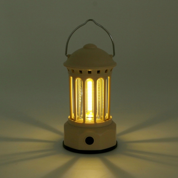 COB 레트로 감성 캠핑랜턴 L5(베이지)