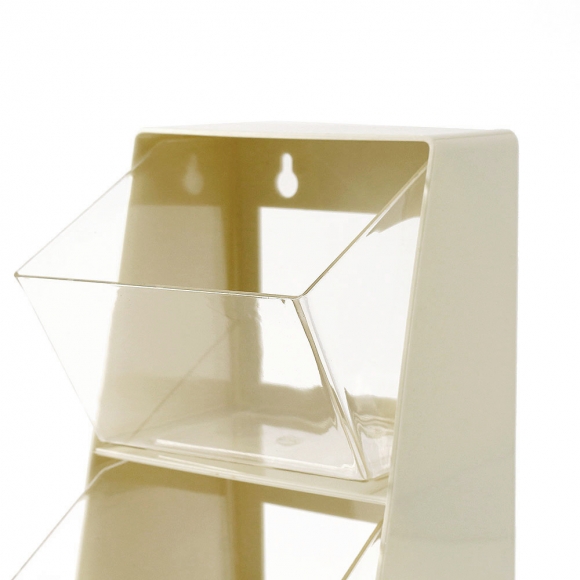 오픈형 2단 미니 소품정리함