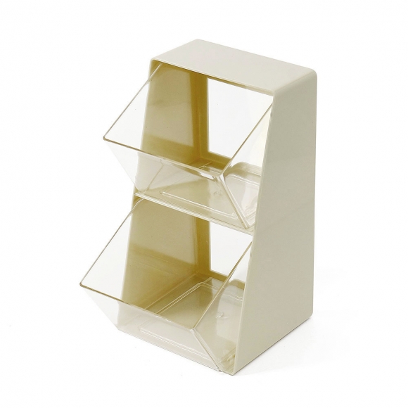 오픈형 2단 미니 소품정리함