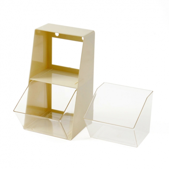 오픈형 2단 미니 소품정리함