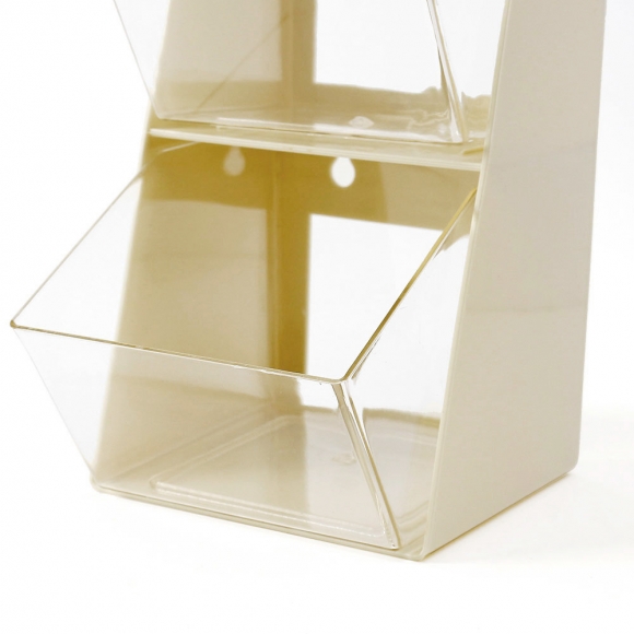 오픈형 2단 미니 소품정리함