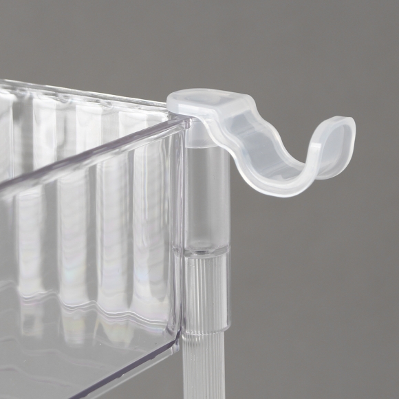 심플리 투명 3단 이동식 선반(39x27cm)