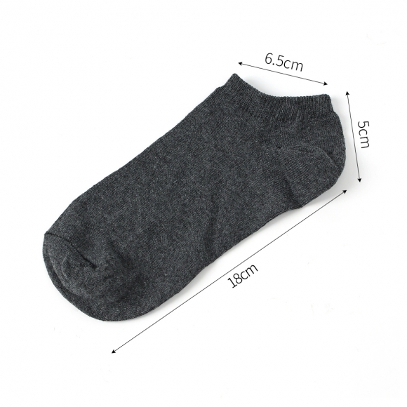 스탠다드 남성 발목 양말 5켤레(혼합)