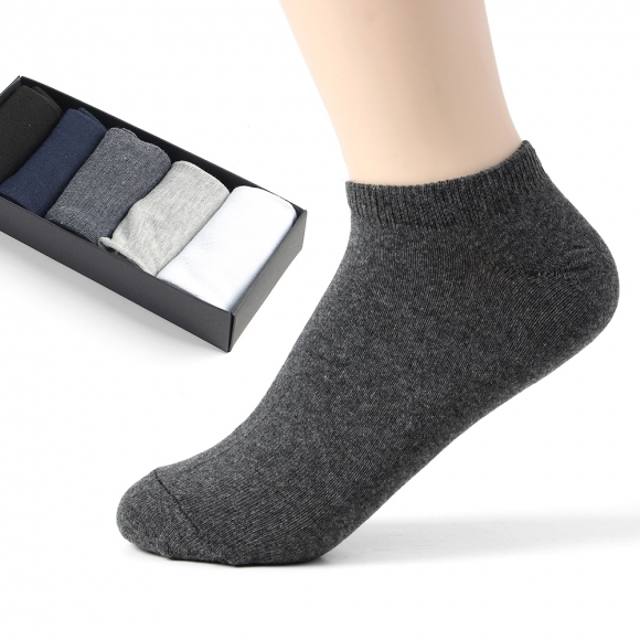 스탠다드 남성 발목 양말 5켤레(혼합)