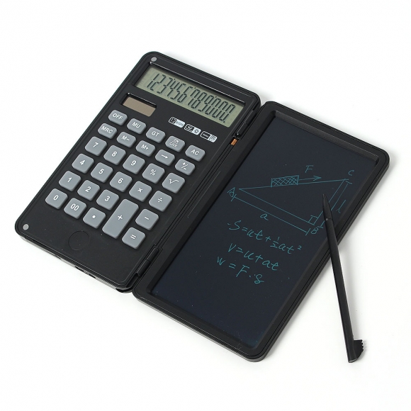 클레버 전자 메모패드 계산기(블랙)