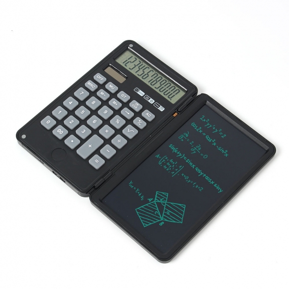 클레버 전자 메모패드 계산기(블랙)