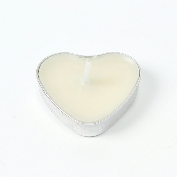 캔들하우스 하트 티라이트 50p세트(화이트)