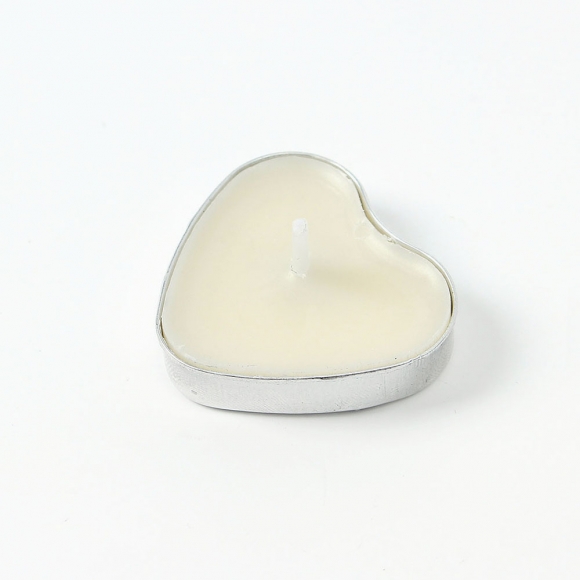 캔들하우스 하트 티라이트 50p세트(화이트)