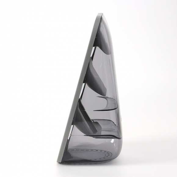 3단 물빠짐 스탠딩 수저통(그레이)